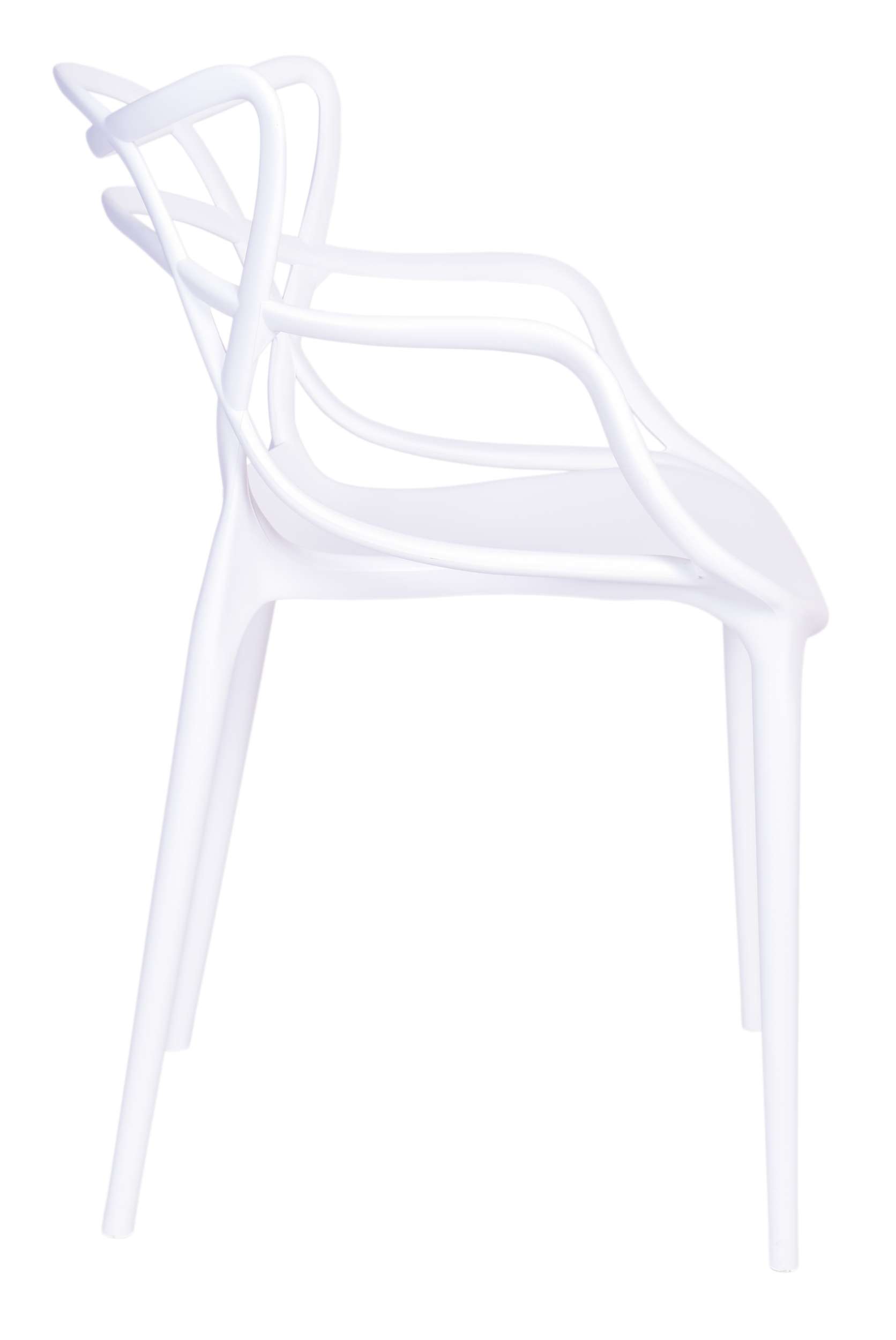 Nowoczesne krzesło LILA białe