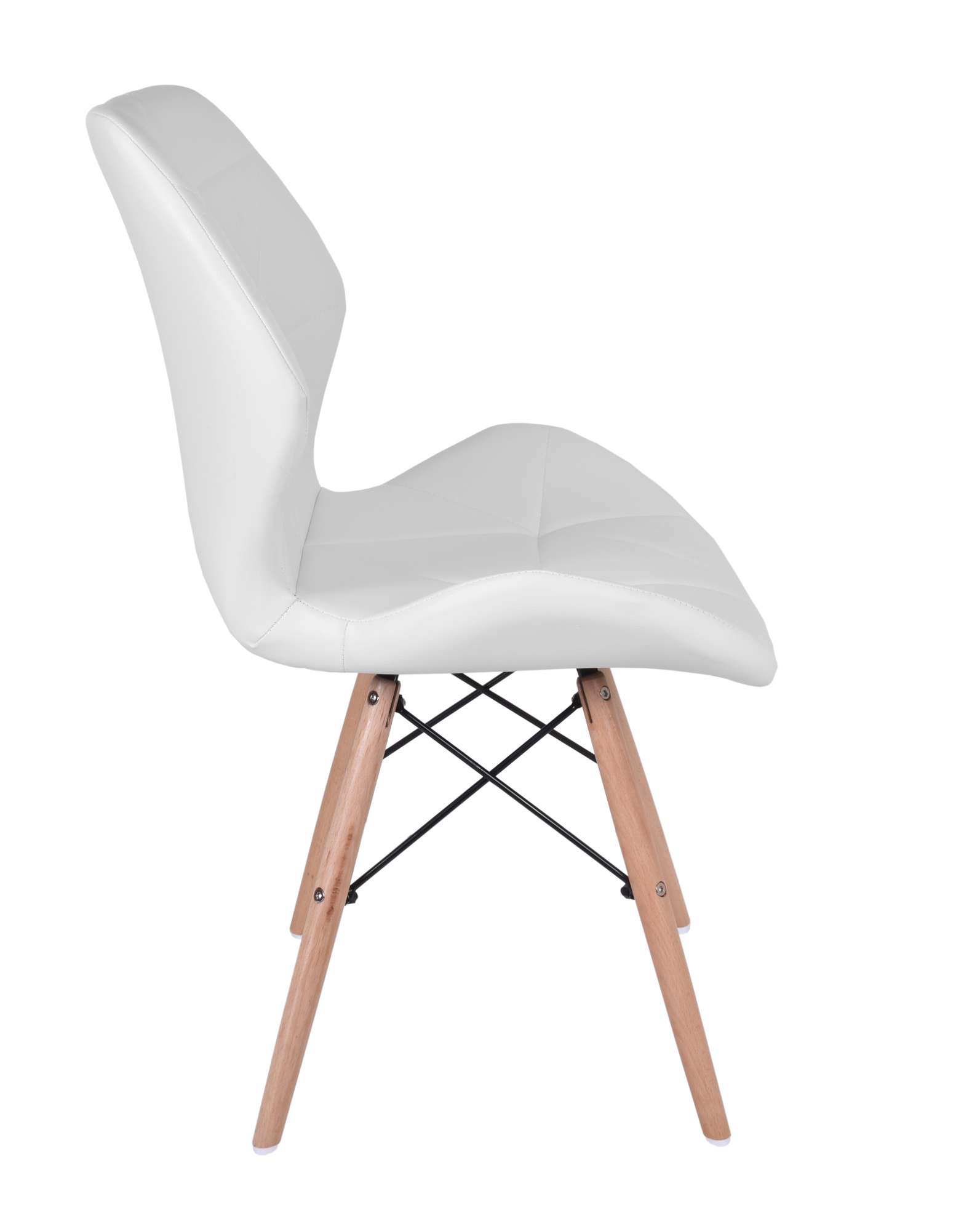 Krzesło tapicerowane Irene Eko białe