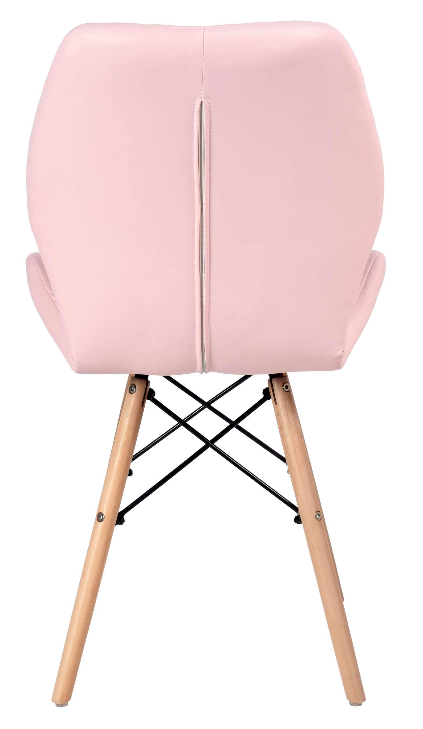 Krzesło tapicerowane Irene Eko różowe